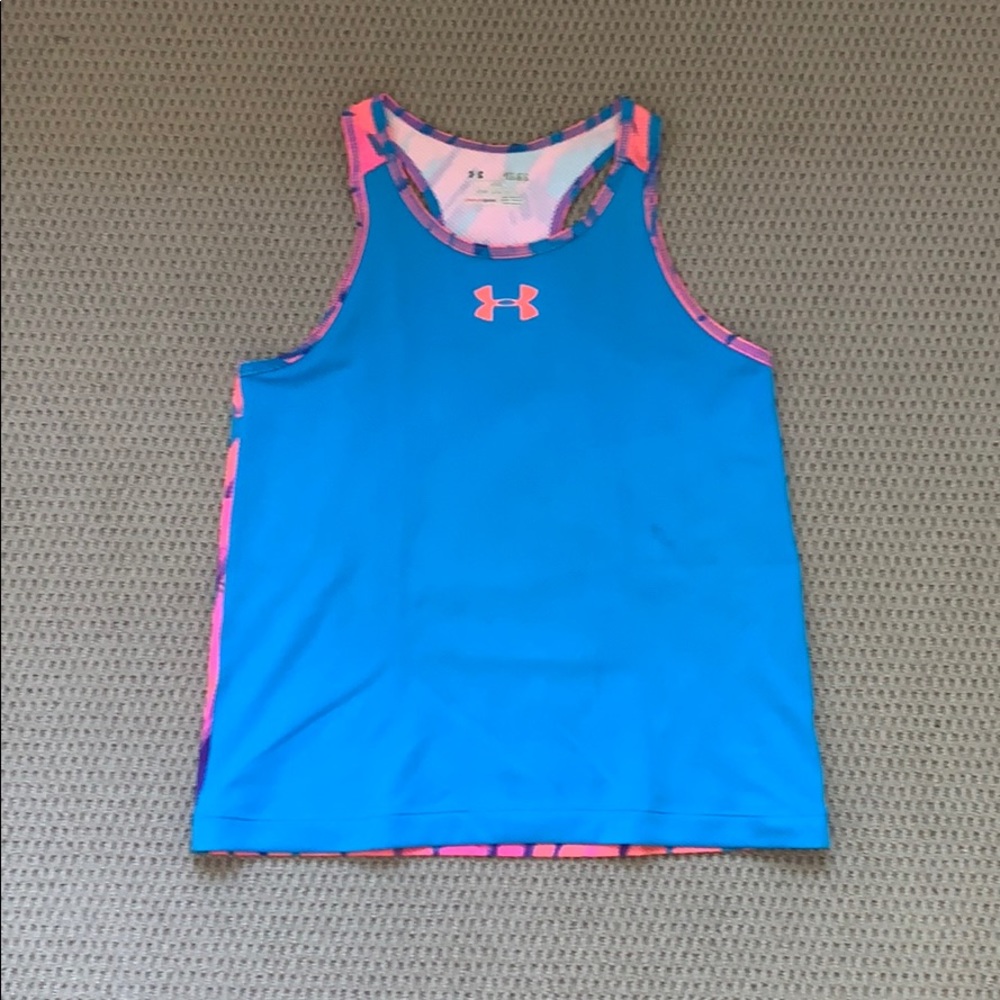 Under Armour Girls Mesh Tank Top